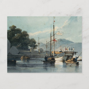 Carte Postale Expédition sur une rivière chinoise