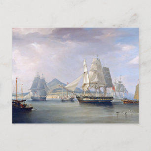 Carte Postale Expéditions de clipper d'opium 1824