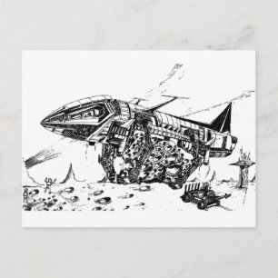 Carte Postale Exploitation spatiale