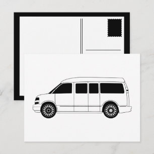 Carte Postale explorateur campervan