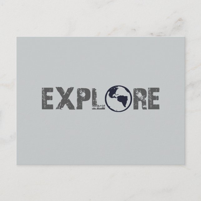 Carte Postale Explorer (Devant)