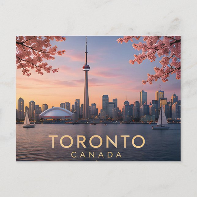 Carte Postale Explorer le front de mer de Toronto Canada Voyage  (Devant)