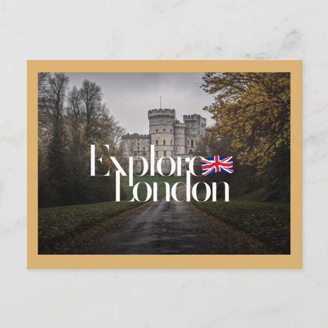 Carte Postale Explorer Londres (Devant)
