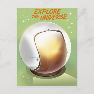 Carte Postale Explorer l'Univers