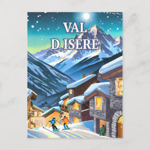 Carte Postale Explorez l'Élégance Alpine : Val d'Isère