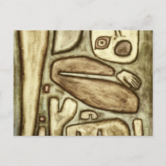 Carte Postale Explosion de la peur, 1939 par Paul Klee