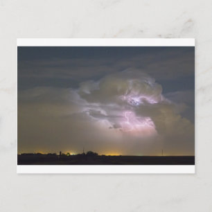 Carte Postale Explosion nuageuse Cumulonimbus