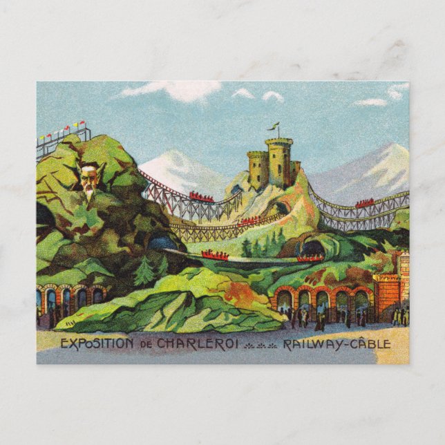 Carte postale Exposition de Charleroi (Devant)