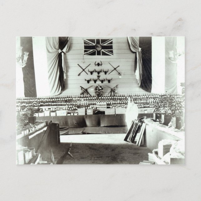 Carte Postale Exposition de Trinité-et-Tobago, 1890 (Devant)