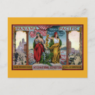 Carte Postale Exposition internationale du Panama Pacifique 1915