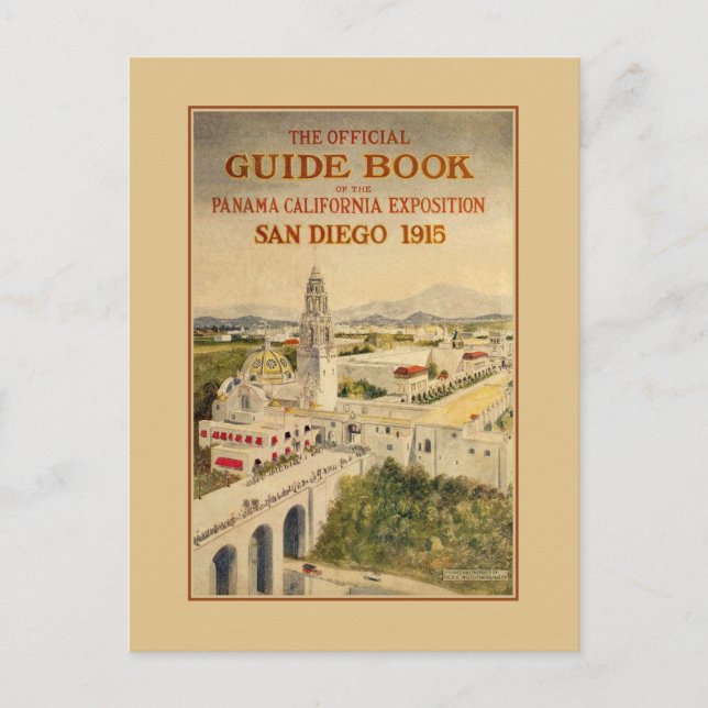 Carte Postale Exposition Panama-Californie 1915 (Devant)