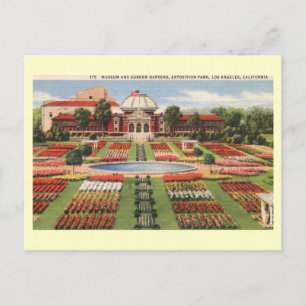 Carte Postale Exposition Park, Los Angeles, Californie Vintage