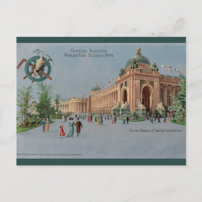 Carte Postale Exposition universelle de Saint-Louis dans le Miss (Devant)