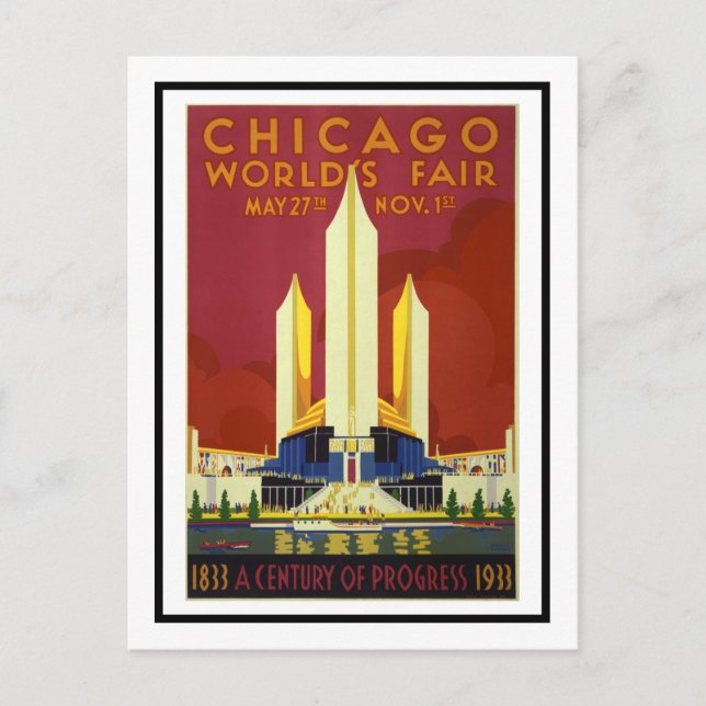 Carte postale - Exposition universelle siècle de p (Devant)