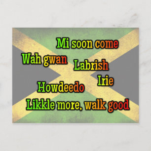 Carte Postale Expression jamaïcaine