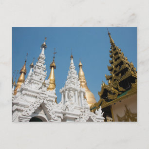 Carte Postale Extérieur de la pagode Shwedagon