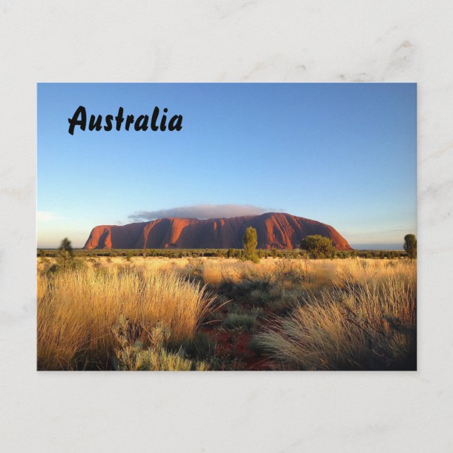 Carte postale extérieure australienne (Devant)