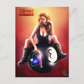 Carte Postale Exterminateurs Zombie Couverture de livre