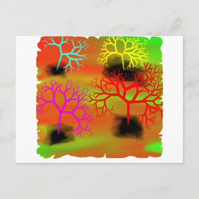 Carte Postale Extraction D'Arbres Par Suicide Chrystal (Devant)