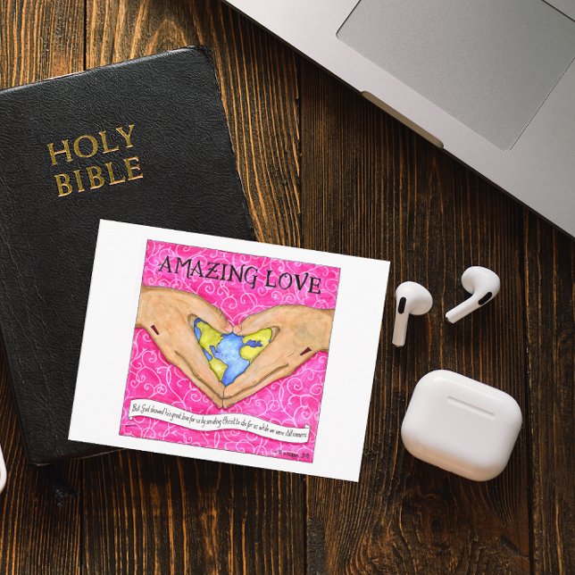 Carte postale Extraordinaire Love Inspirational (Créateur téléchargé)