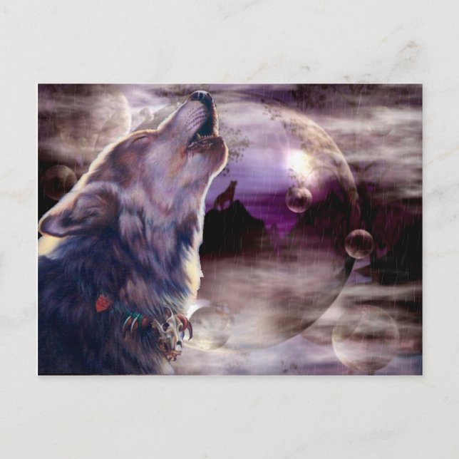Carte postale Extraordinaire Wolf Song (Devant)
