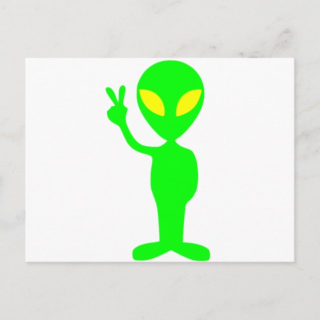 Carte Postale Extraterrestre (Devant)