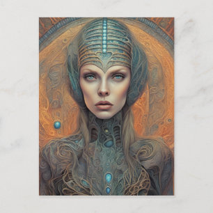 Carte Postale Extraterrestre