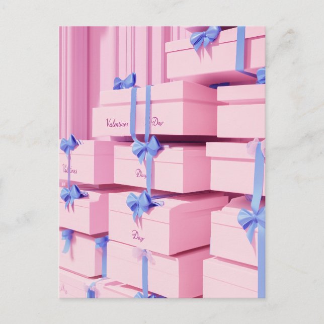 Carte Postale Extravaganza cadeau de la Saint-Valentin (Devant)