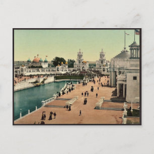 Carte Postale Extrémité est de Grand Court classique Photochrom