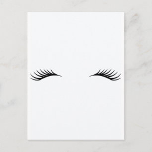 Carte Postale Eyelashes