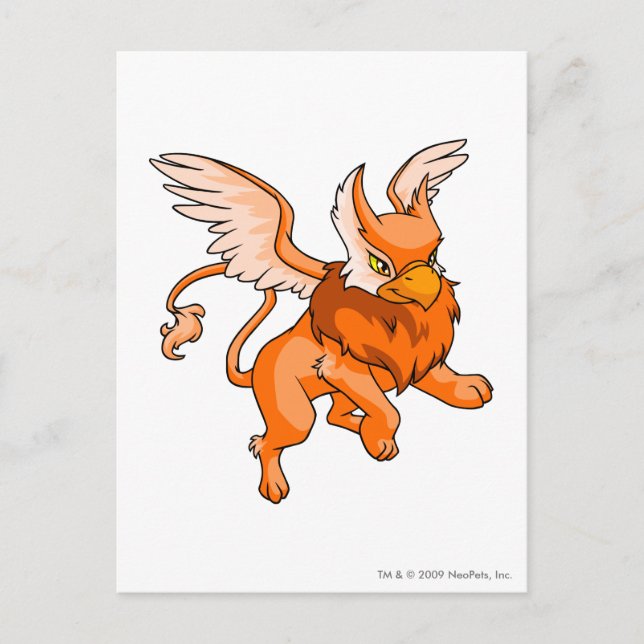 Carte Postale Eyrie Orange (Devant)