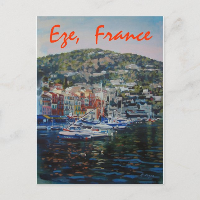 Carte Postale Eze (Devant)