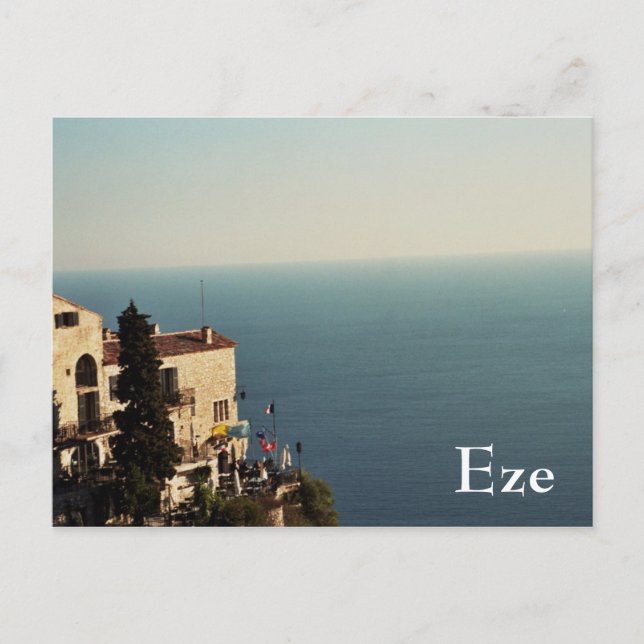Carte Postale Eze (Devant)