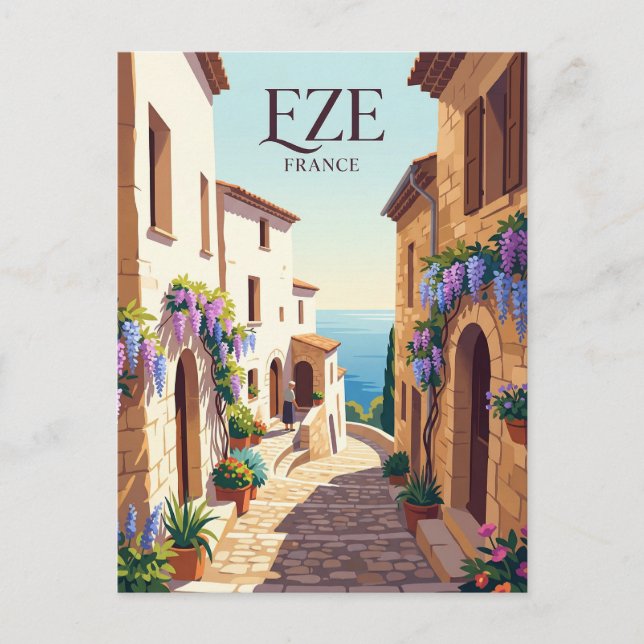 Carte Postale Eze, France France (Devant)