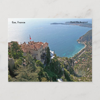 Carte Postale Eze, France, Photo Ola Berglund