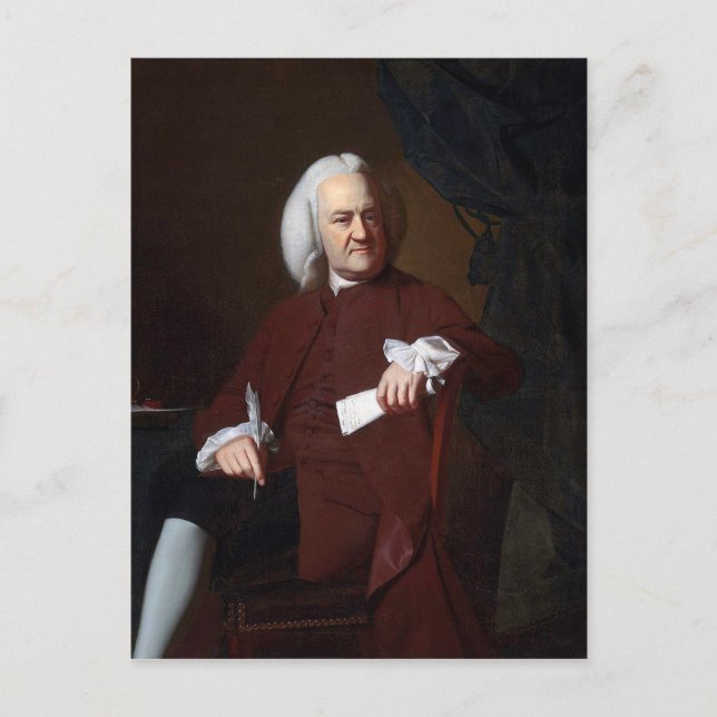 Carte Postale Ezekiel Goldthwait, par John Singleton Copley (Devant)