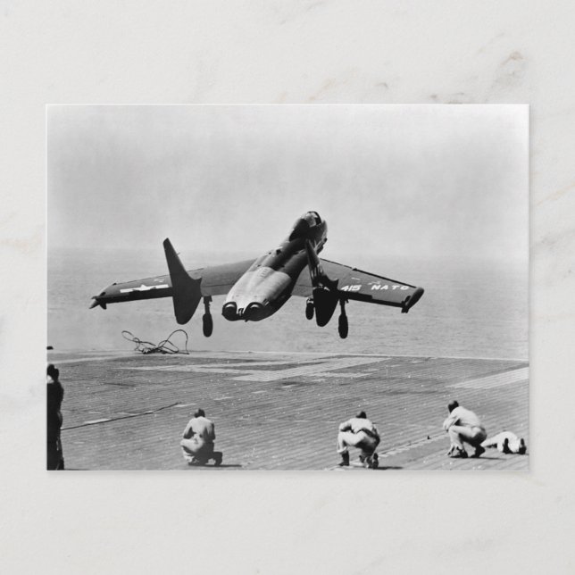 Carte Postale F7U Cutlass (Devant)