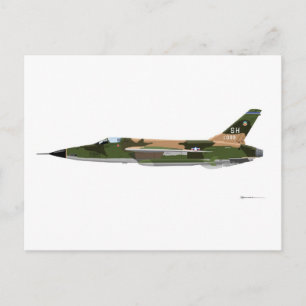 Carte Postale F-105 Thunderchief