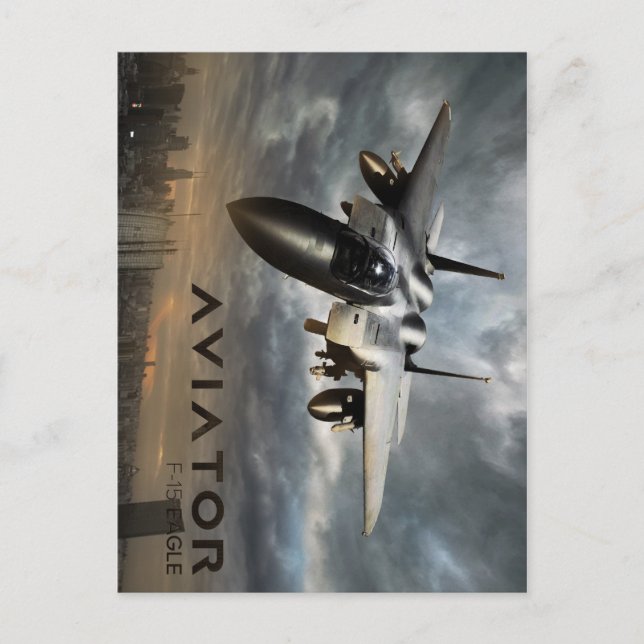 Carte Postale F-15 Aigle (Devant)