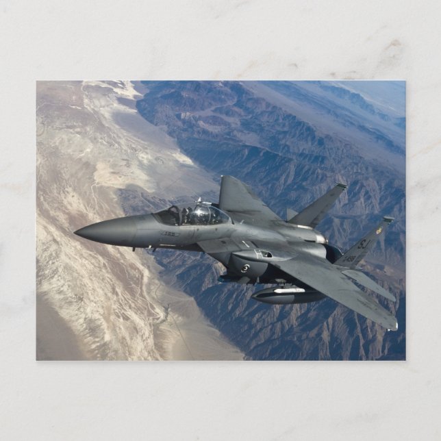 Carte Postale F-15 Strike Eagle (Devant)