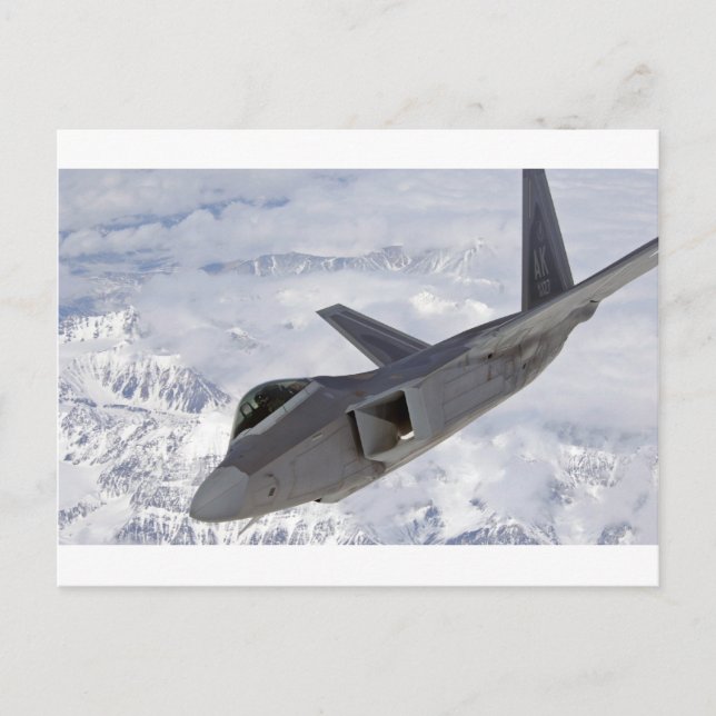 Carte Postale F-22 Raptor-Elmendorf AFB (Devant)