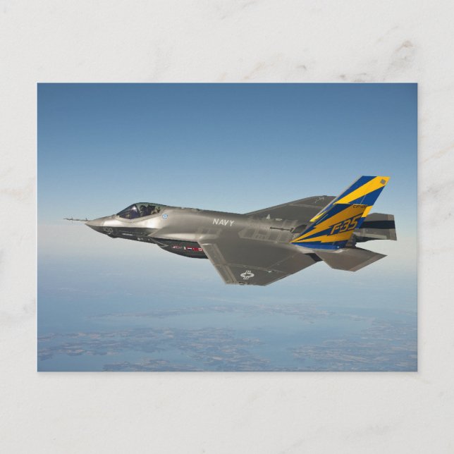 CARTE POSTALE F-35 (Devant)