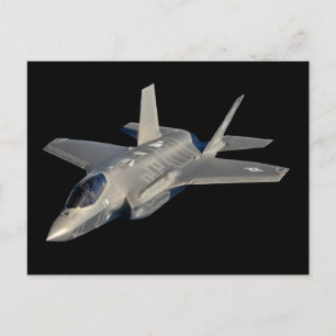 Carte Postale F-35 Lightning II Panther Jet Fighter