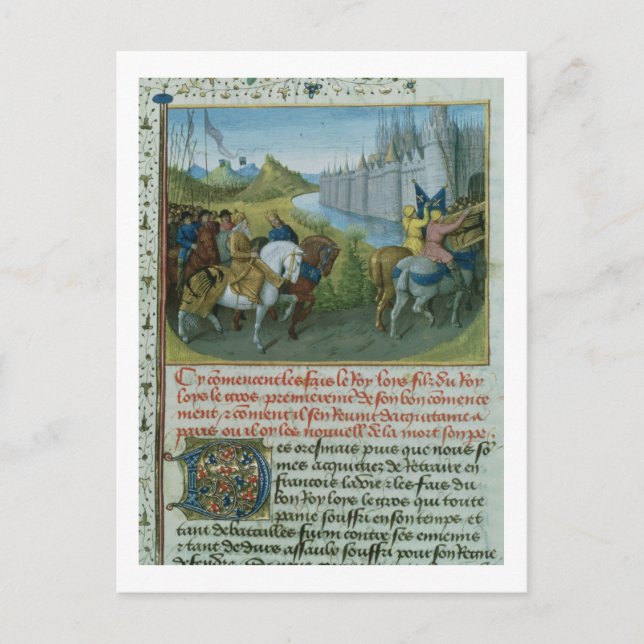 Carte Postale F 6465 f.22 Entrée de Louis VII à Constantinopl (Devant)