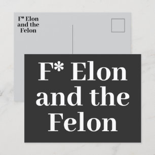 Carte postale F* Elon