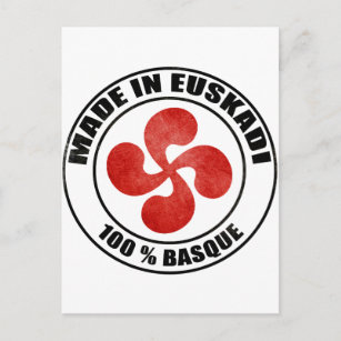 Carte Postale fabriqué à Euskadi Bayonne