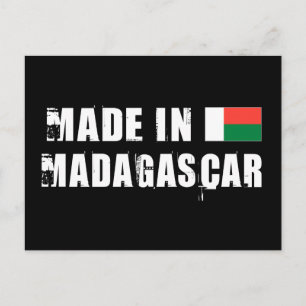 Carte Postale Fabriqué à Madagascar