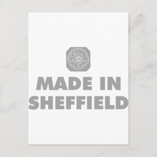 Carte Postale Fabriqué à Sheffield