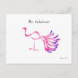 Carte Postale Fabulous Bird