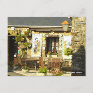 Carte Postale Façade crêperie BRETAGNE FRANCE